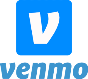 venmo blue and white logo