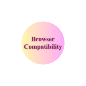 Browser compatibility, web design feature