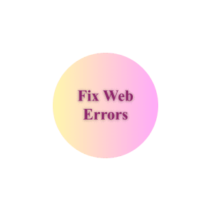 Fix web errors, web management and debugging