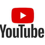 YouTube icon, social media services